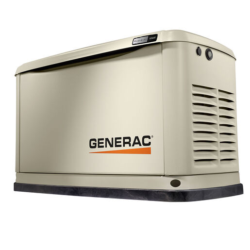 Generac - 10kW Air-Cooled Home Standby Generator, Aluminum Enclosure