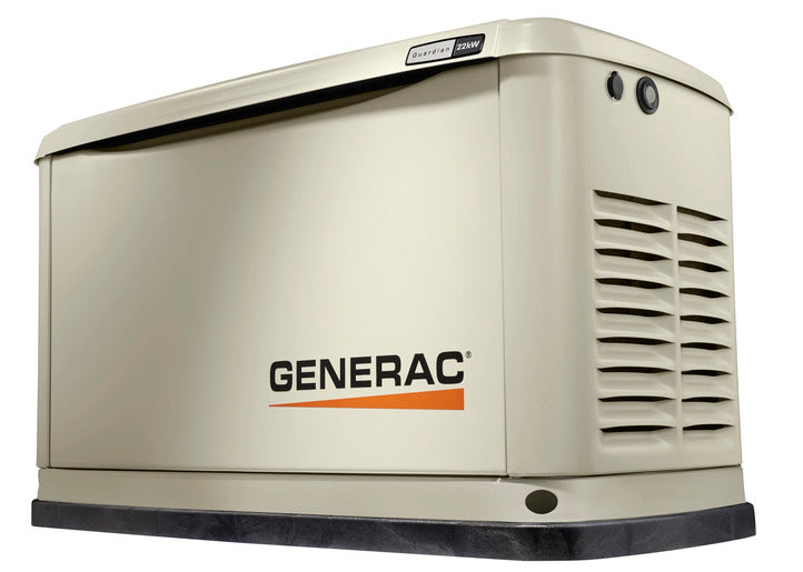 Generac Power Pac Generac - 24/21kW Air-Cooled Standby Generator, Aluminum Enclosure ...